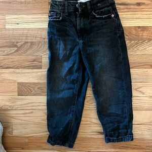 Zara girls black jeans